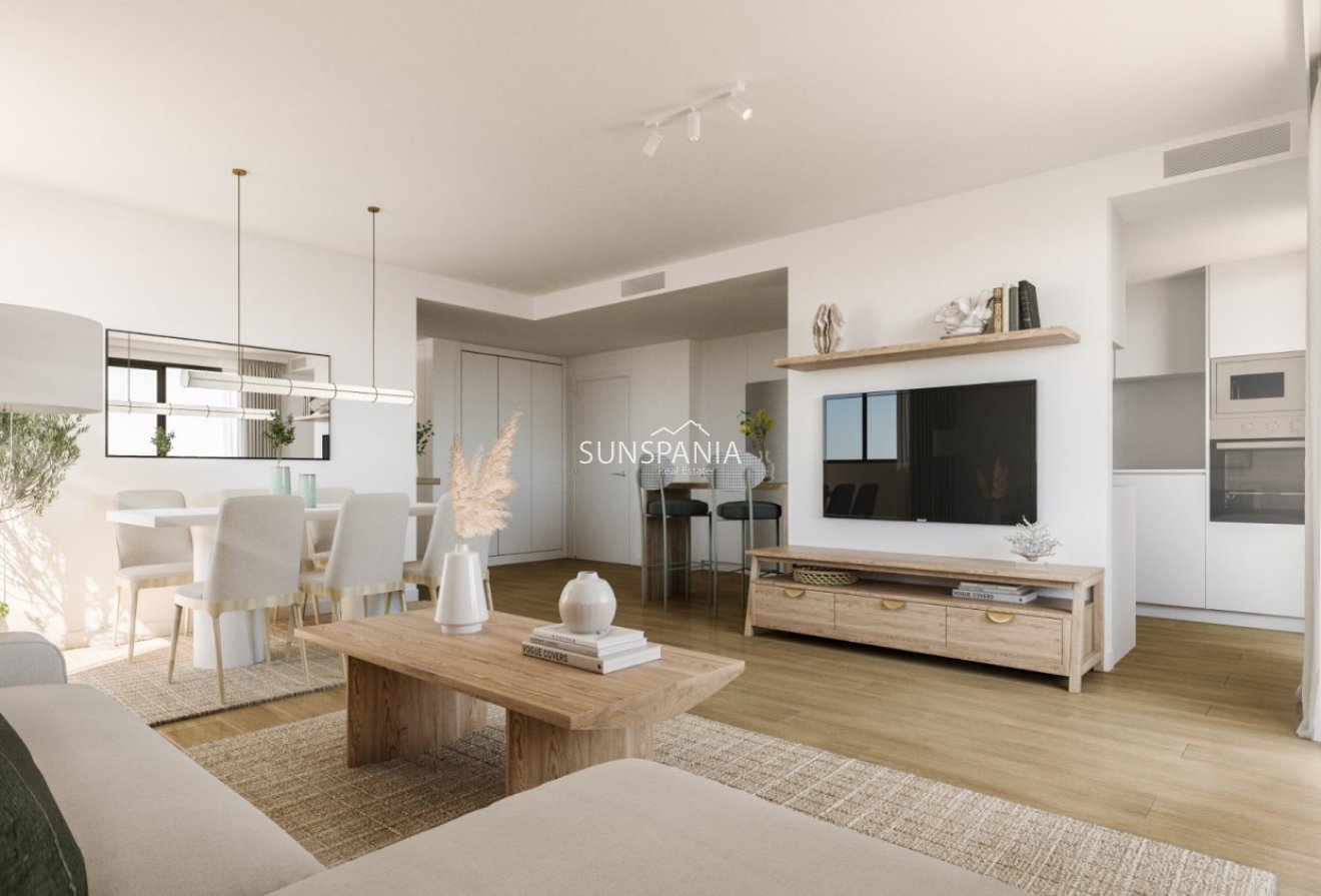 New Build - Apartment / flat -
San Juan Alicante - Fran Espinos