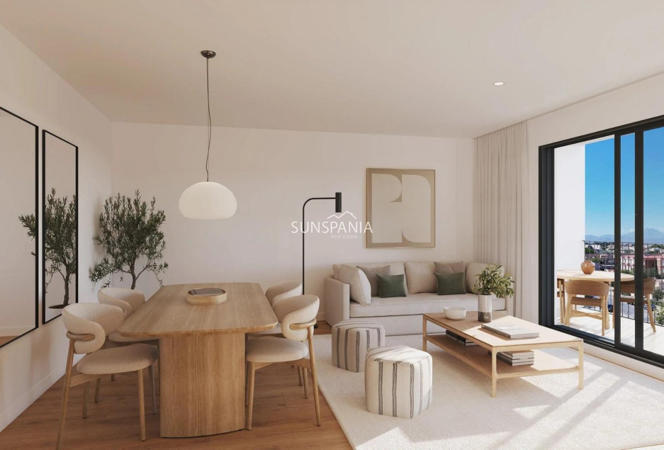 New Build - Apartment / flat -
Alicante - Pau Ii