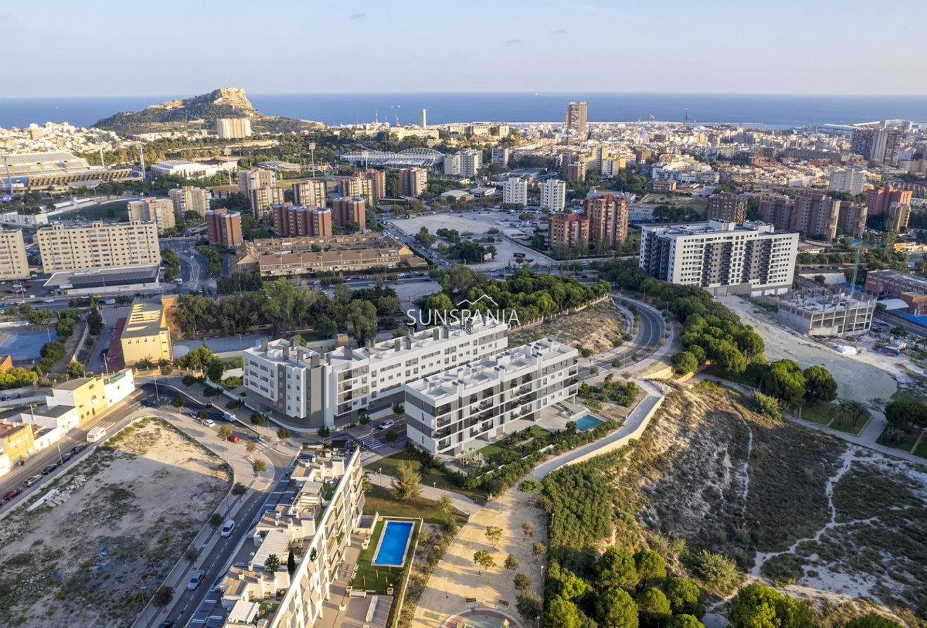 Obra nueva - Apartamento / piso -
Alicante - San Agustín-PAU 2