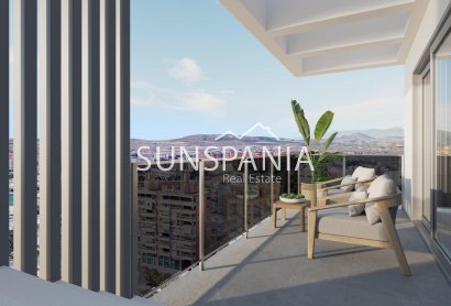 Obra nueva - Apartamento / piso -
Alicante - San Agustín-PAU 2