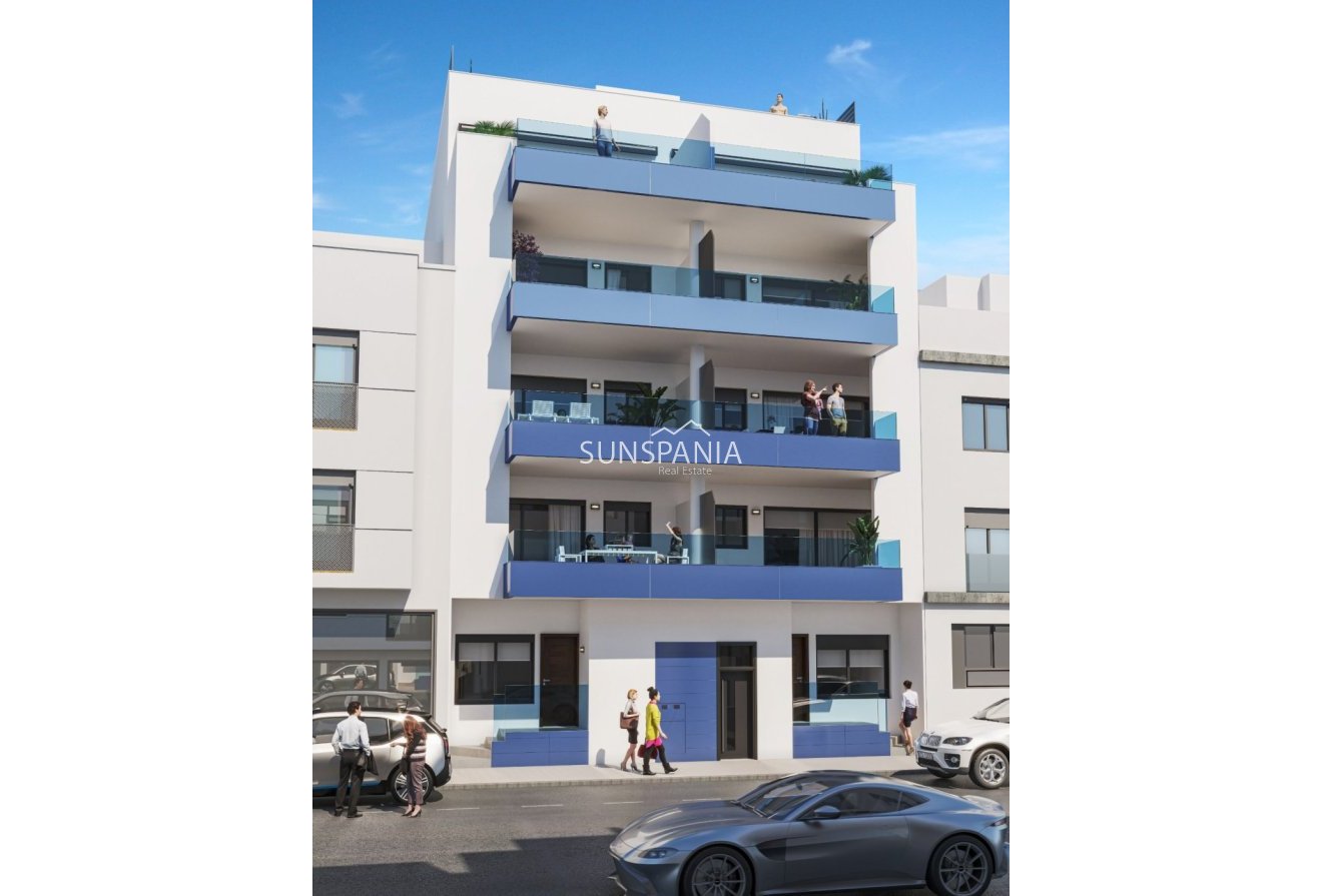 Obra nueva - Apartamento / piso -
Guardamar del Segura - Pueblo