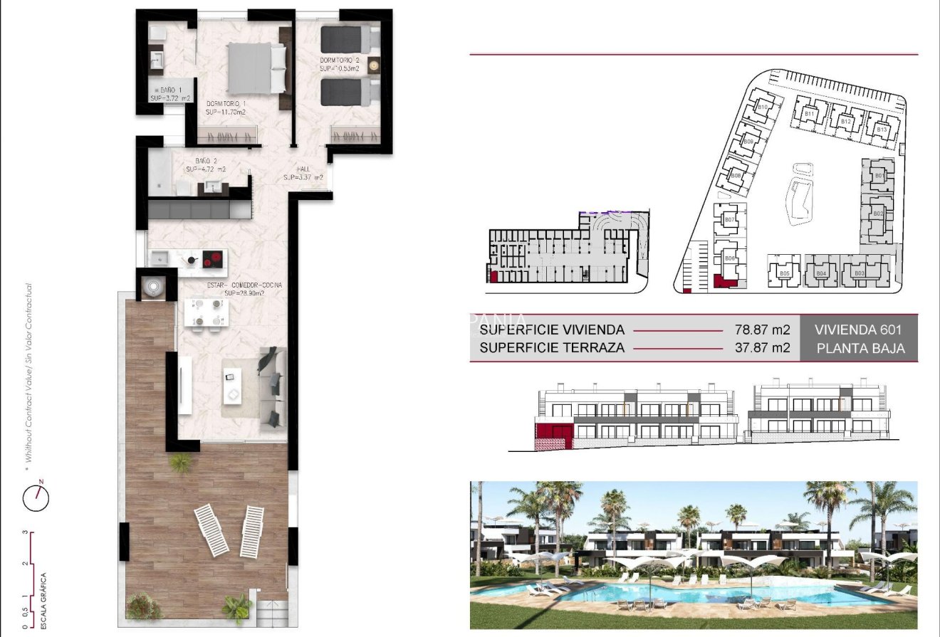 New Build - Apartment / flat -
Ciudad Quesada - Lo Marabú