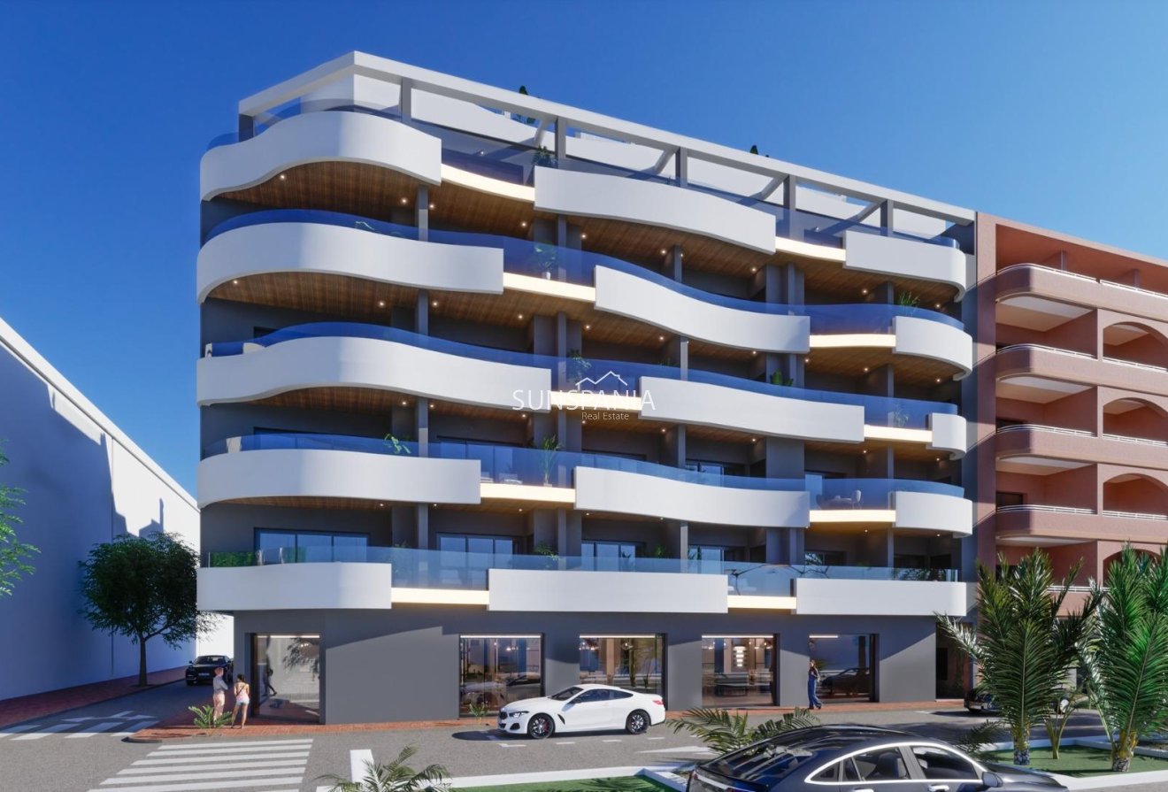 New Build - Apartment -
Torrevieja - Habaneras