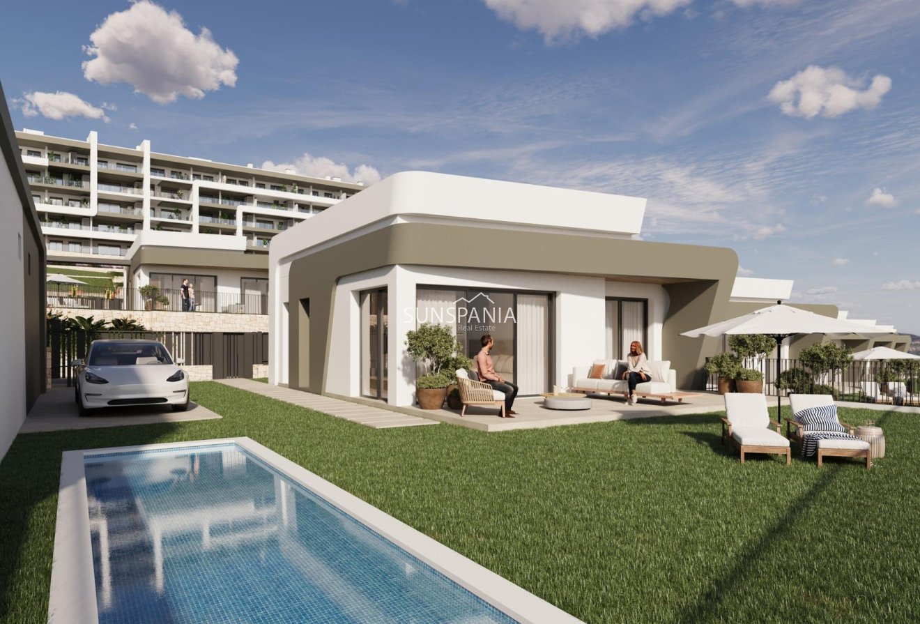 Obra nueva - Chalet -
Mutxamel - Bonalba-cotoveta