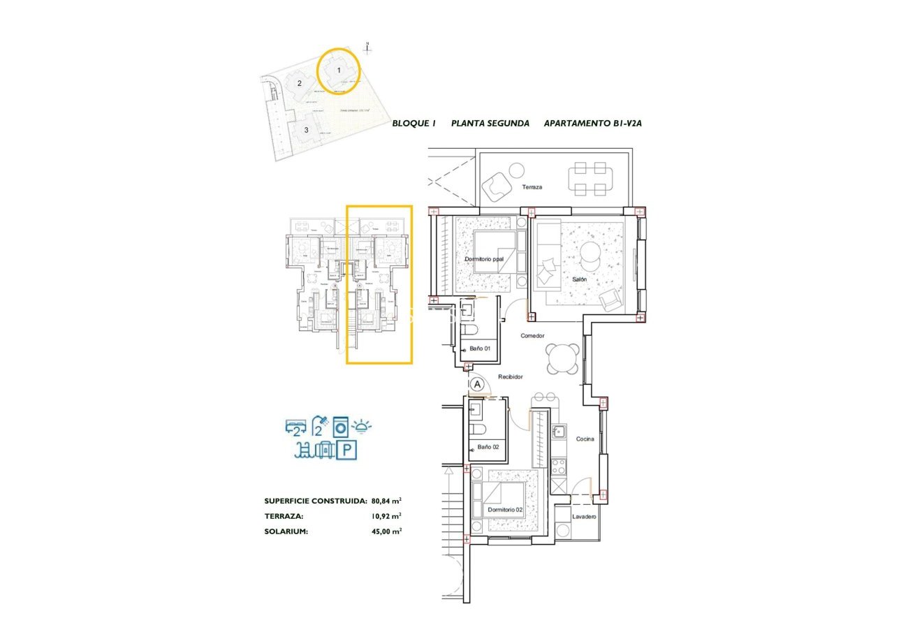 Obra nueva - Apartamento / piso -
Los Alcazares - Serena Golf
