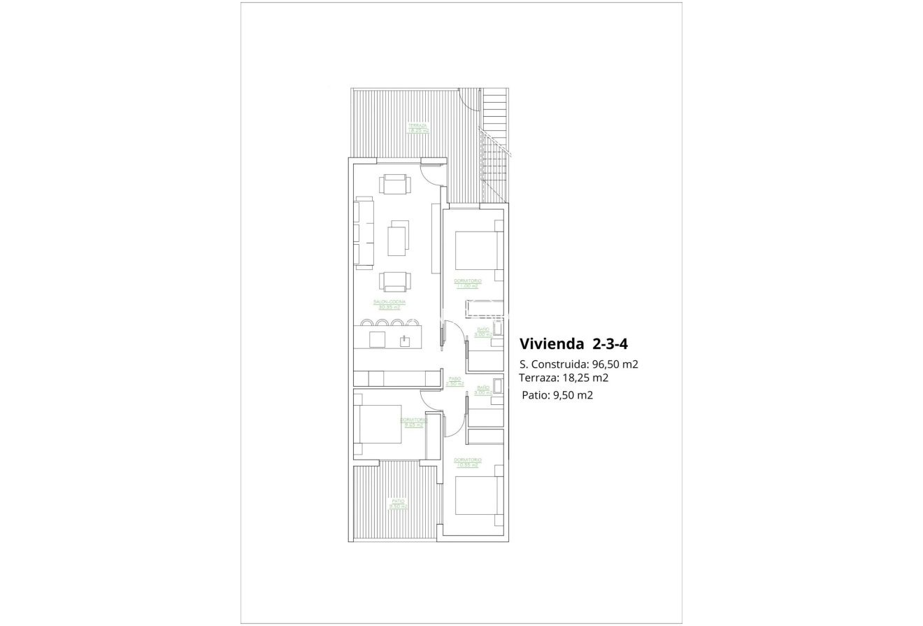 Obra nueva - Piso -
San Pedro del Pinatar - Los Antolinos