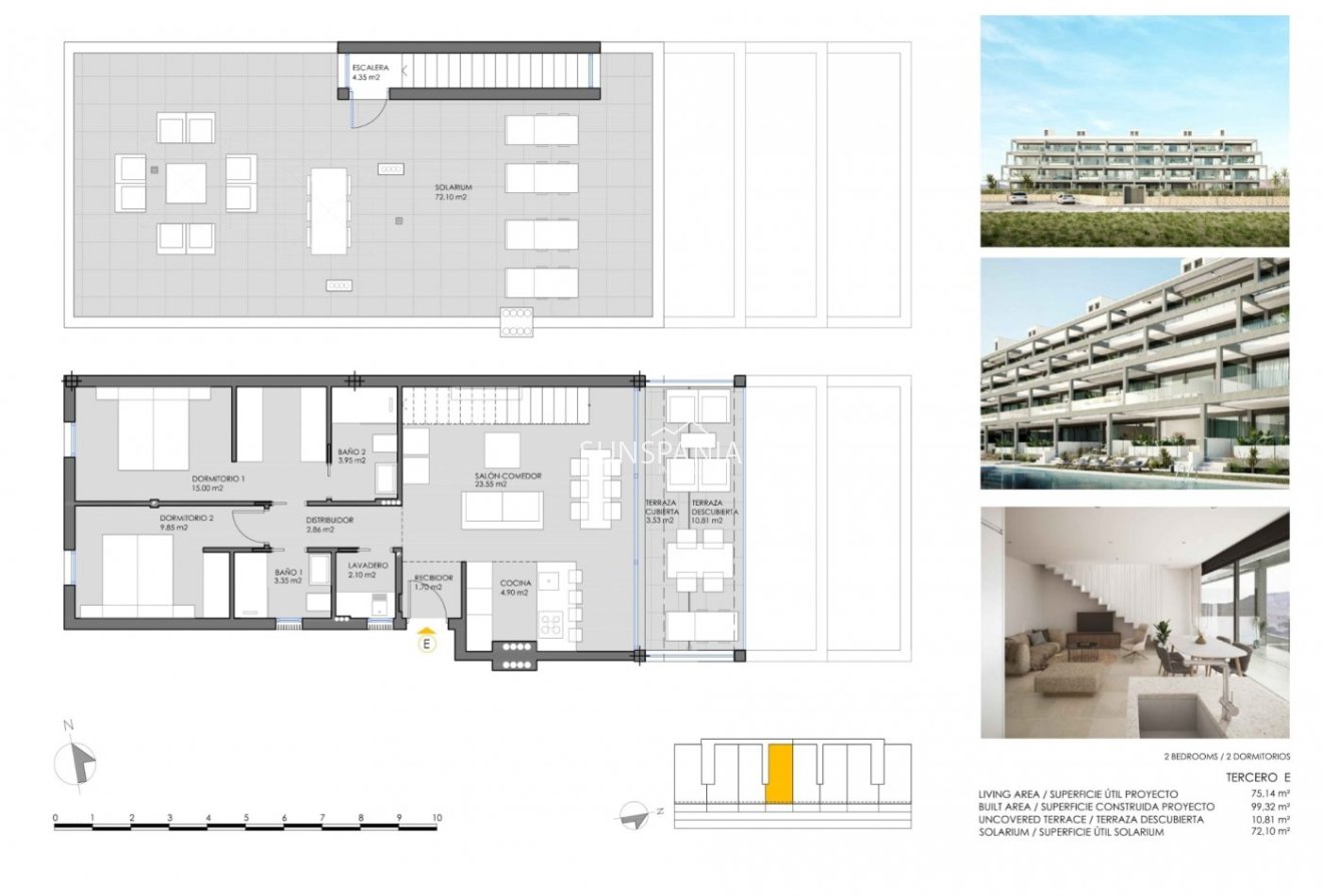 Obra nueva - Apartamento / piso -
Cartagena - Mar De Cristal