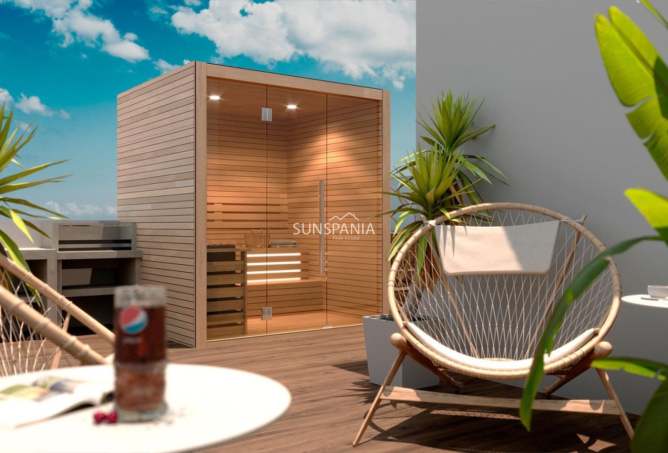 Obra nueva - Ático -
Torrevieja - Playa del Acequión