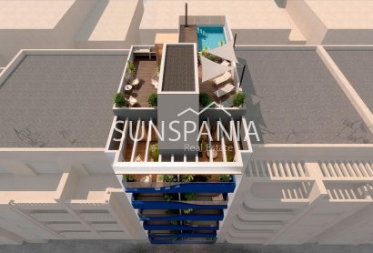 Obra nueva - Ático -
Torrevieja - Playa del Acequión