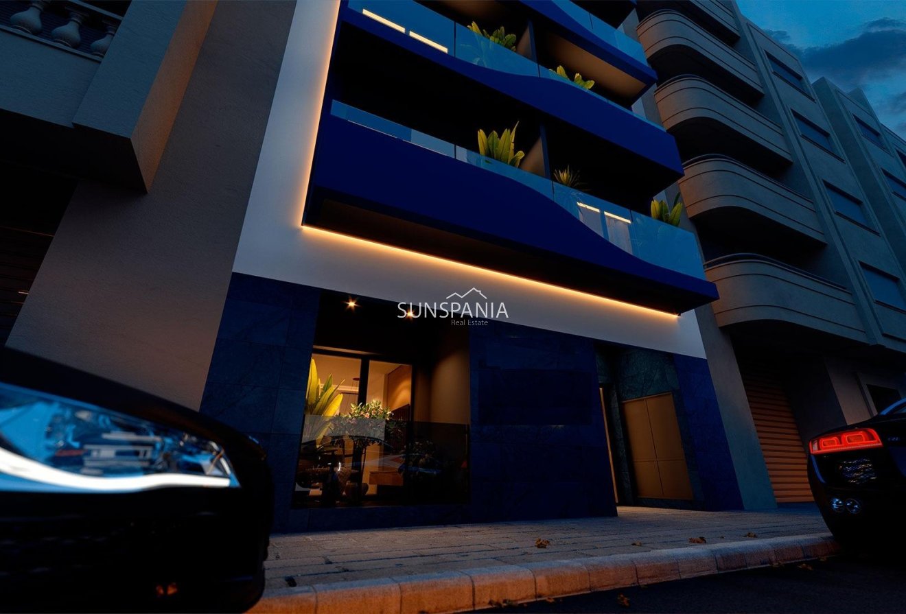 Obra nueva - Piso -
Torrevieja - Playa del Acequión