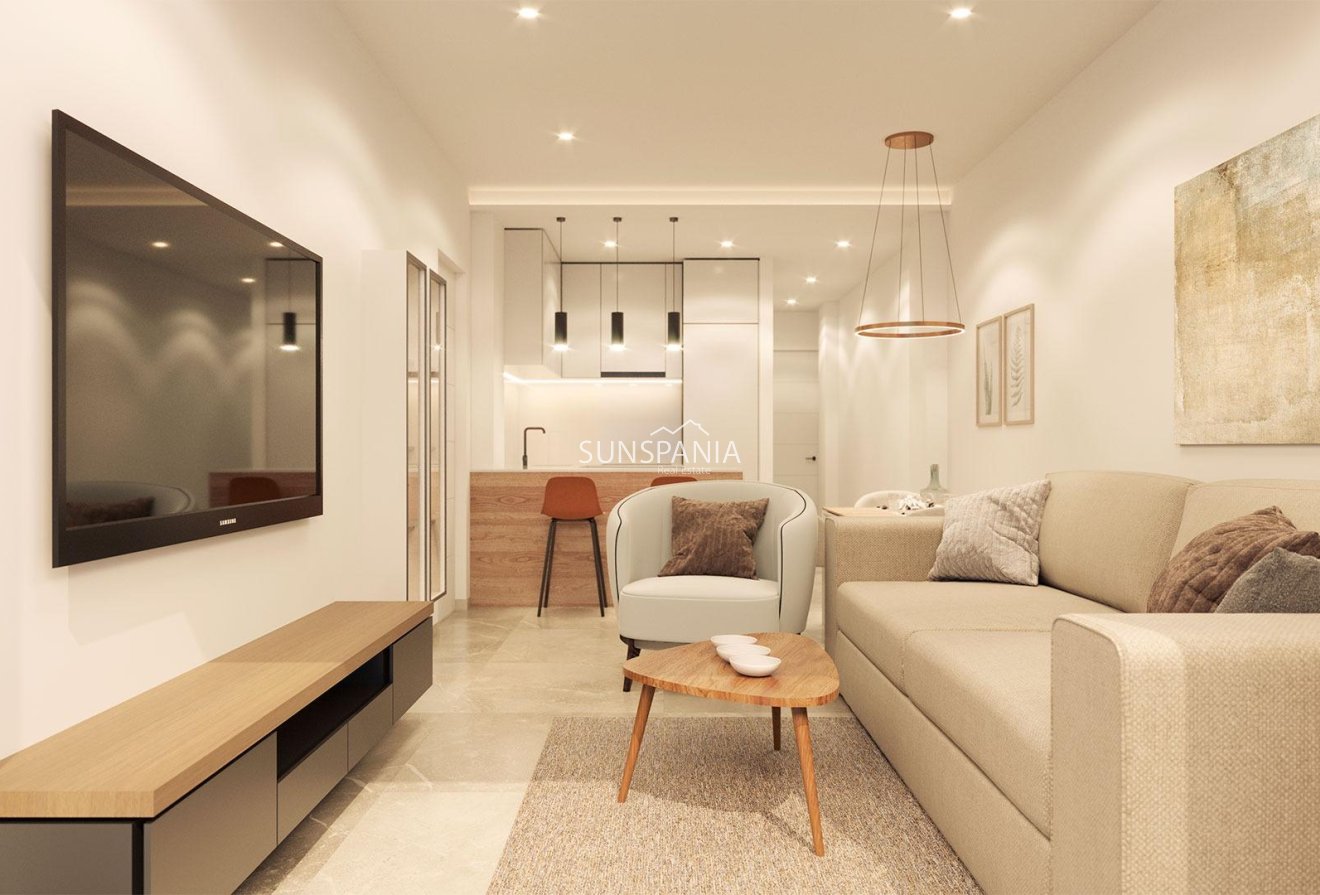 Obra nueva - Piso -
Torrevieja - Playa del Acequión