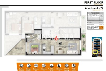 Obra nueva - Piso -
Torrevieja - Playa del Acequión