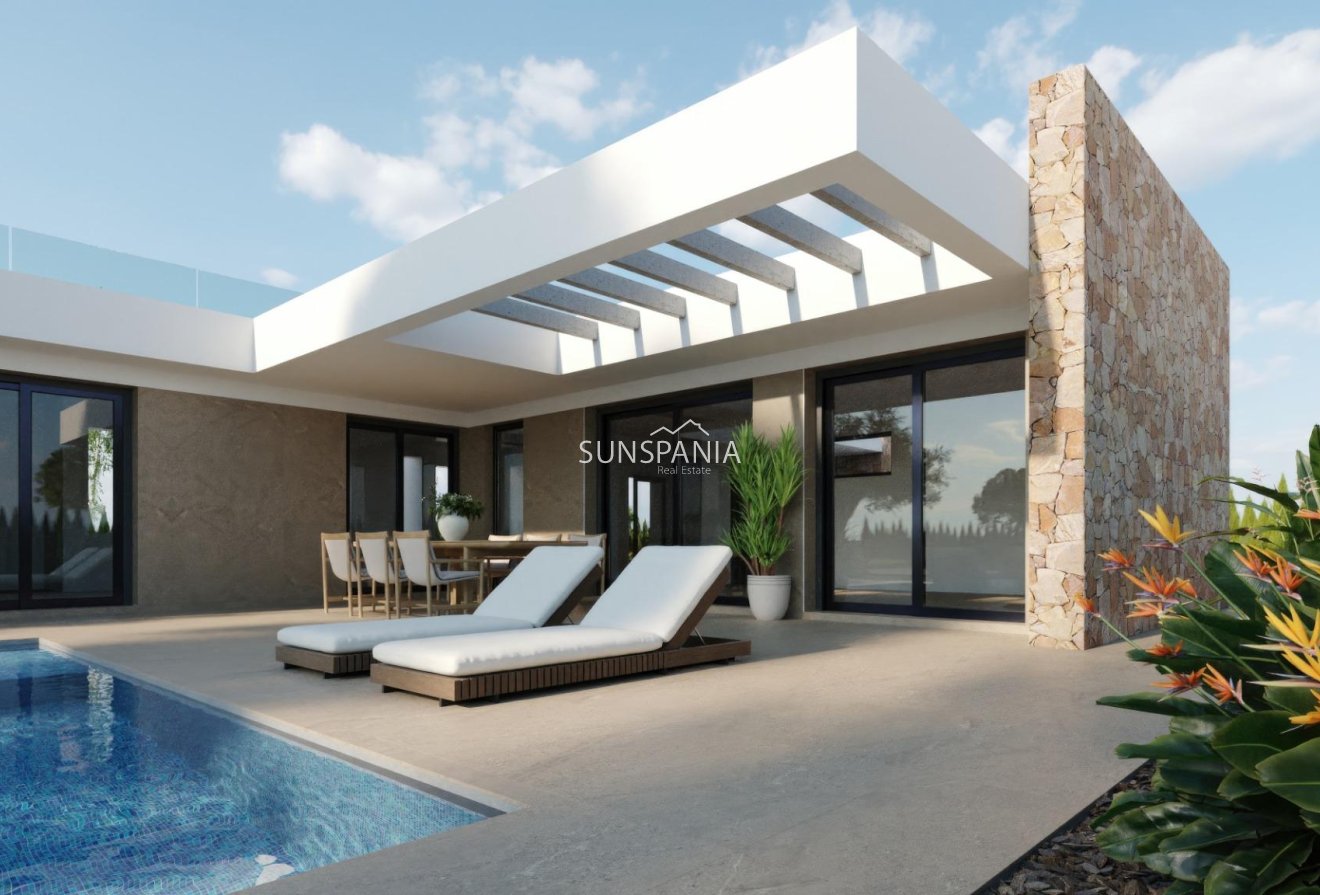 Obra nueva - Chalet -
Fuente Álamo - Hacienda del Alamo