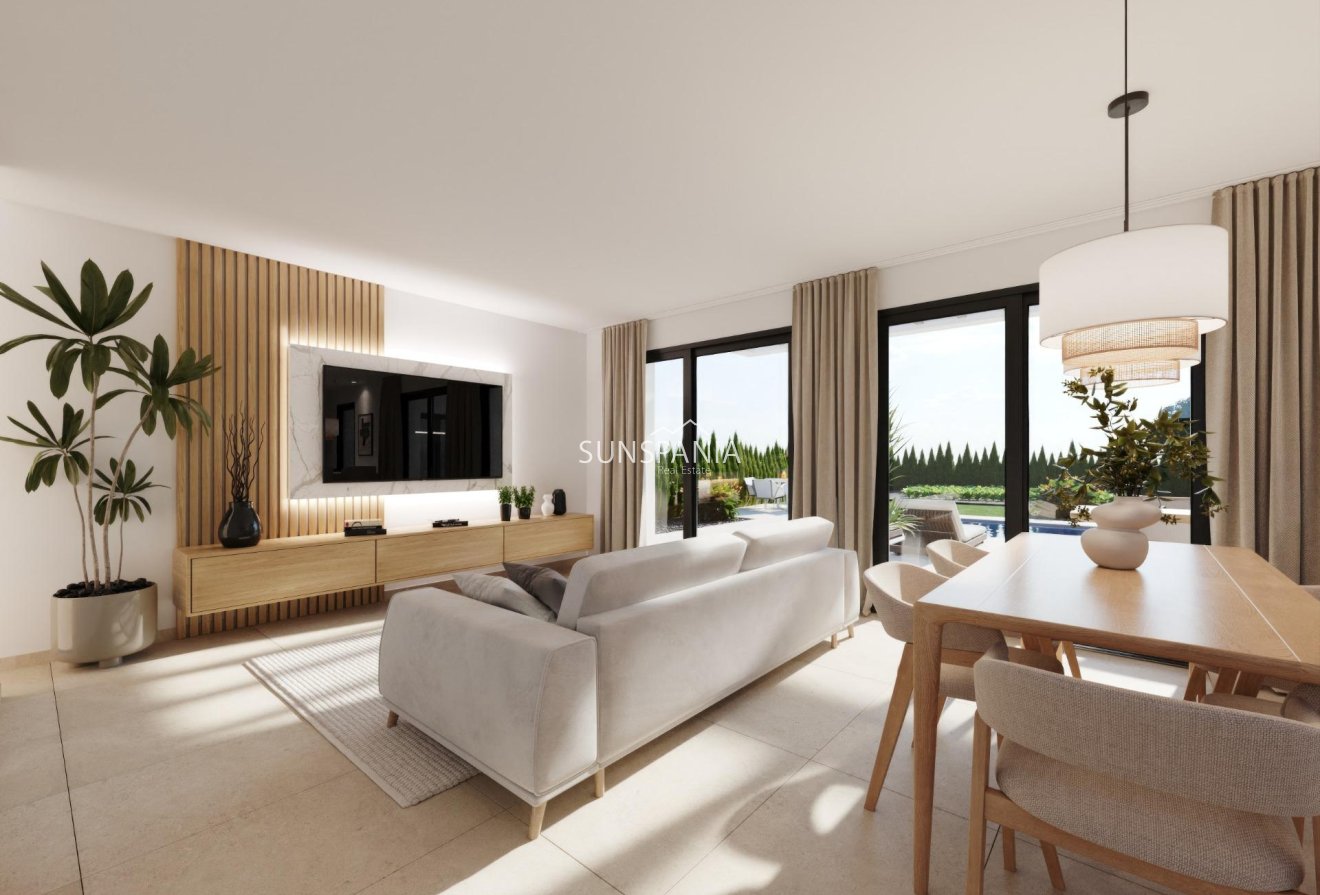 Obra nueva - Chalet -
Fuente Álamo - Hacienda del Alamo