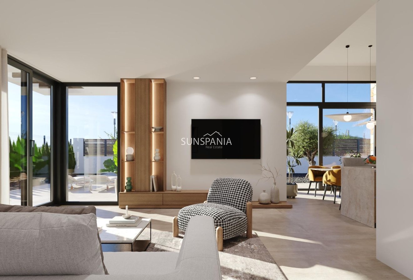 Obra nueva - Chalet -
Fuente Álamo - Hacienda del Alamo