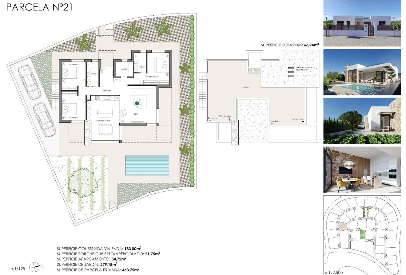 Obra nueva - Chalet -
Fuente Álamo - Hacienda del Alamo