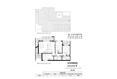 Obra nueva - Piso -
Pilar de la Horadada - pueblo