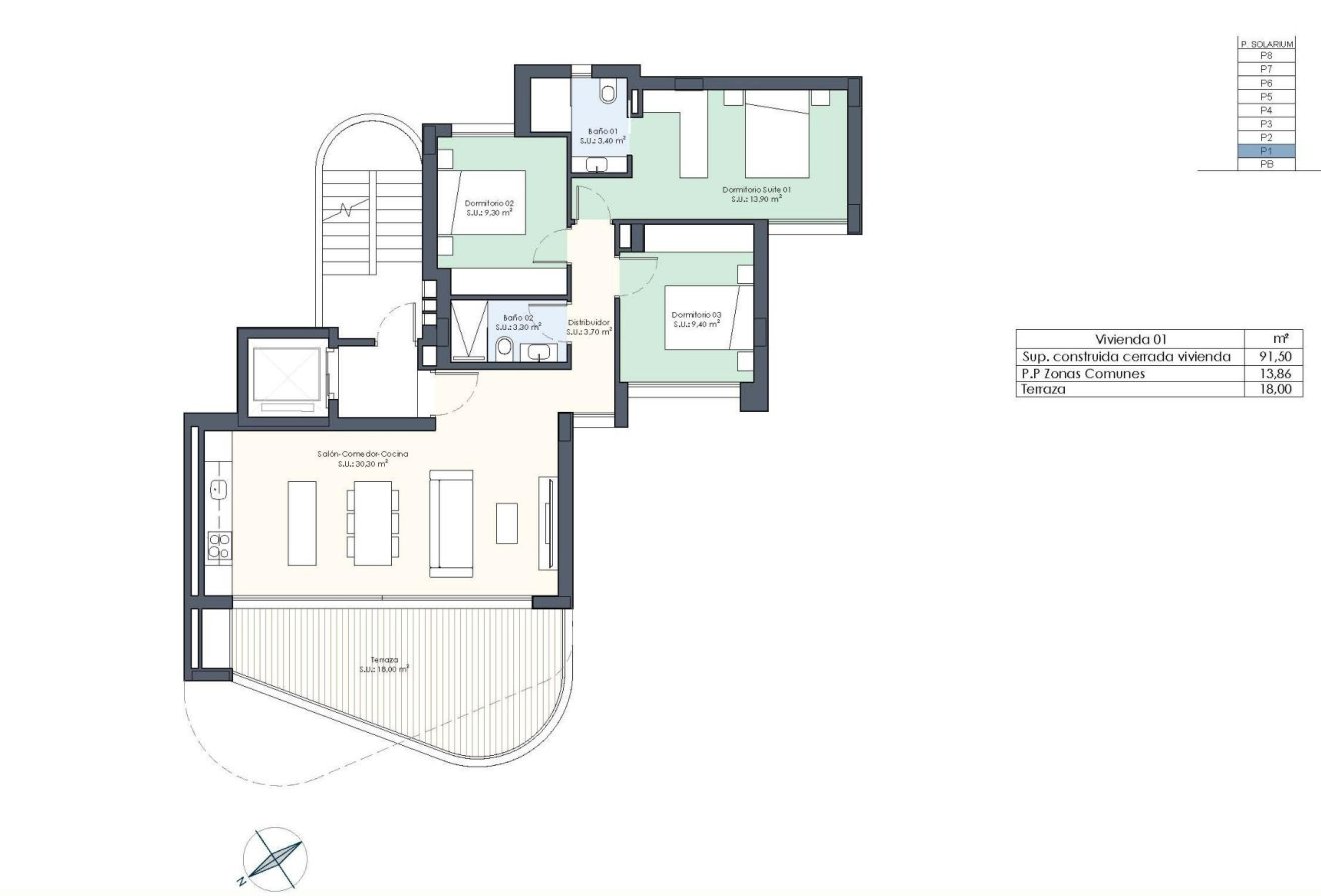 Nouvelle construction - Appartement -
Guardamar del Segura - Avenida del Puerto