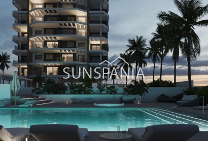 Obra nueva - Piso -
Calpe - Playa Arenal