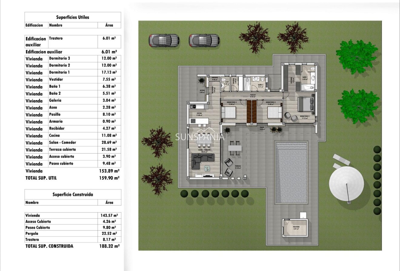 Obra nueva - Chalet -
Aspe - Poligono 19