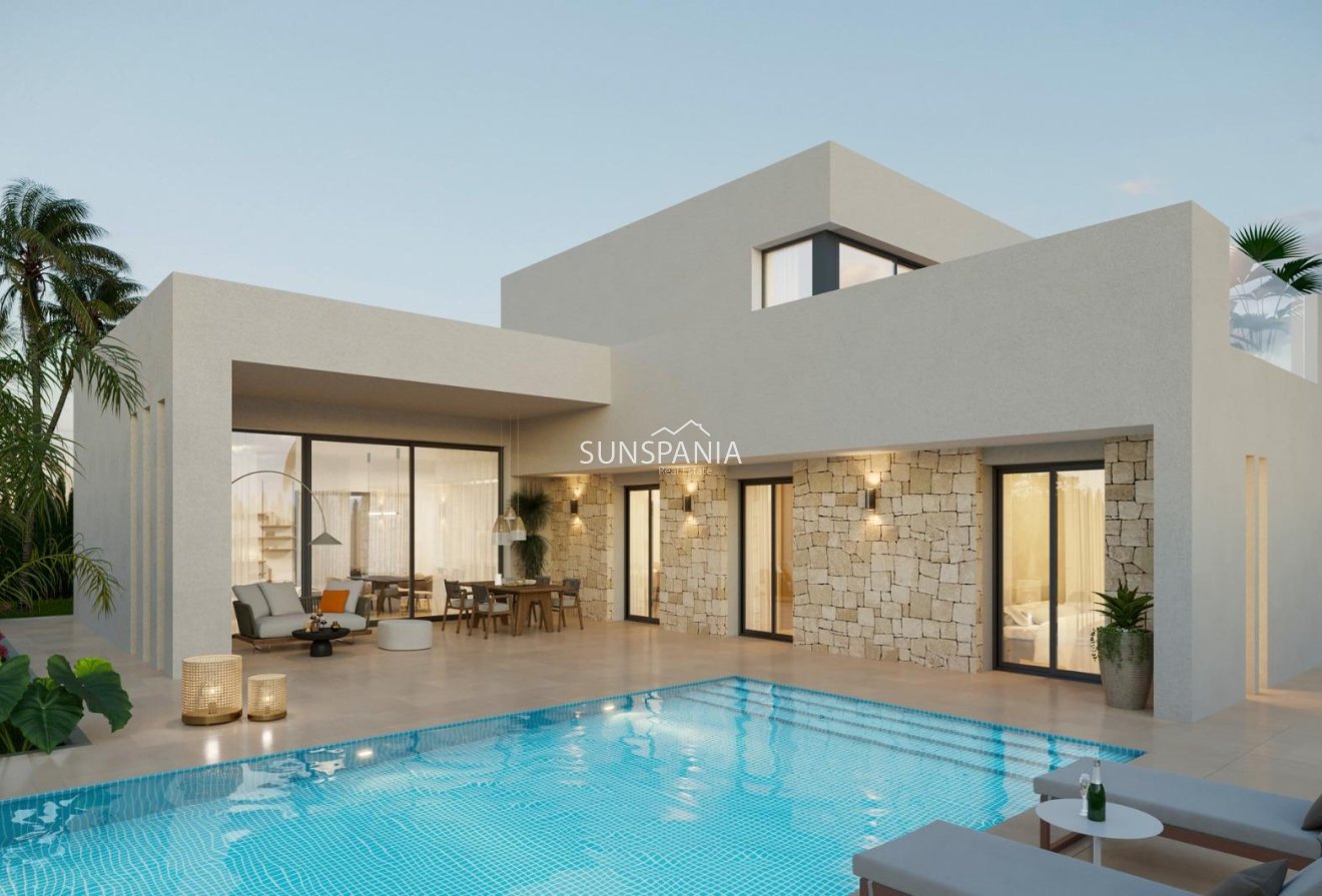 Obra nueva - Chalet -
Aspe - Poligono 19