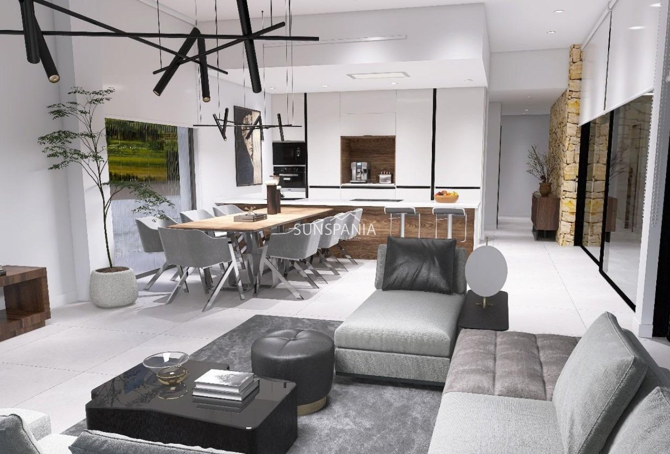 Obra nueva - Chalet -
Aspe - Poligono 19