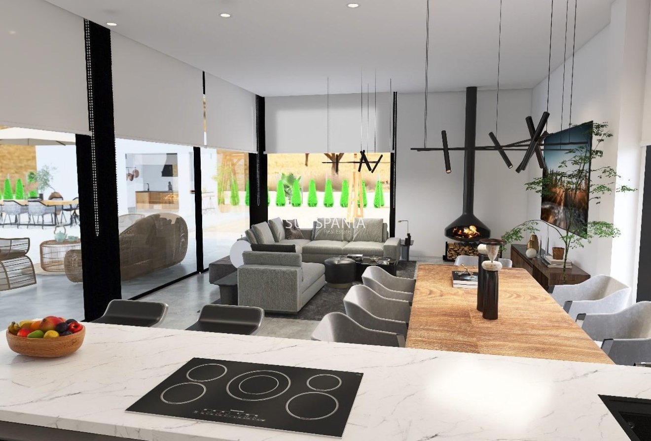 Obra nueva - Chalet -
Aspe - Poligono 19