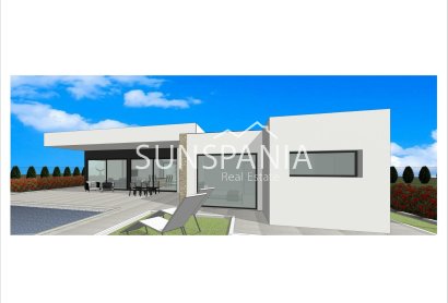 Obra nueva - Chalet -
Aspe - Poligono 19