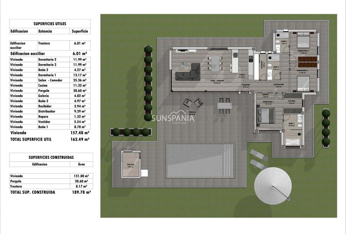 Obra nueva - Chalet -
Aspe - Poligono 19