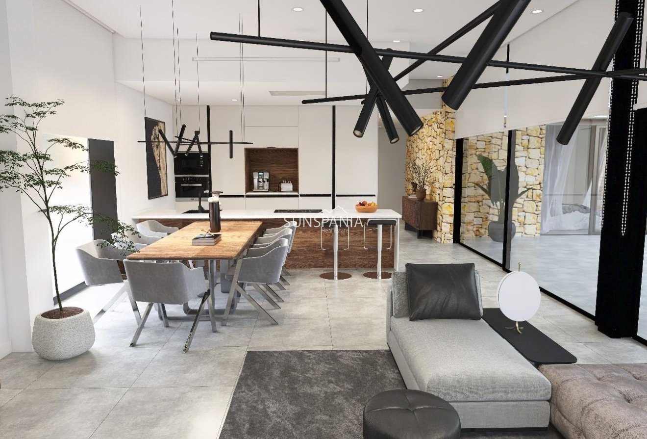 Obra nueva - Chalet -
Aspe - Poligono 19