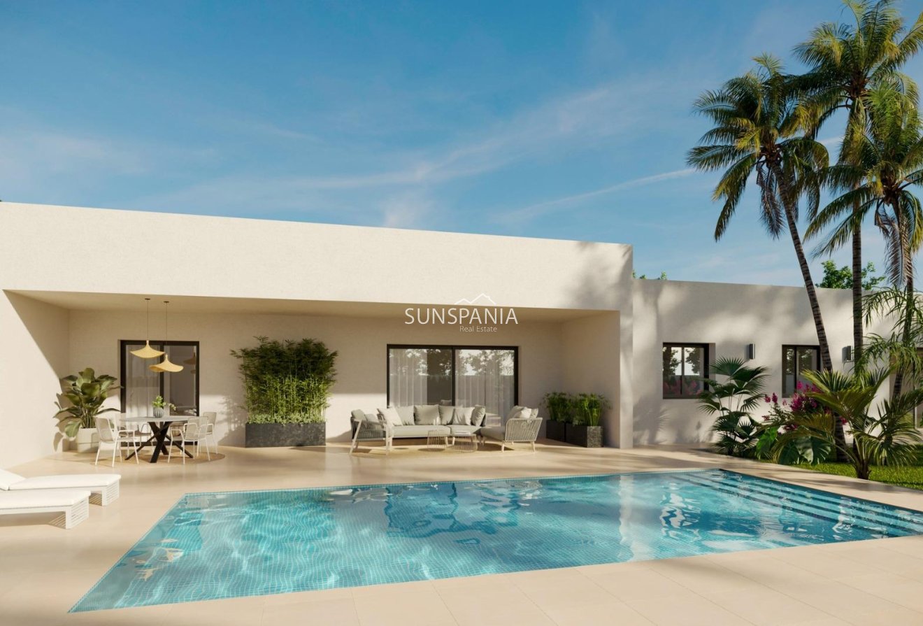 Obra nueva - Chalet -
Aspe - Poligono 19