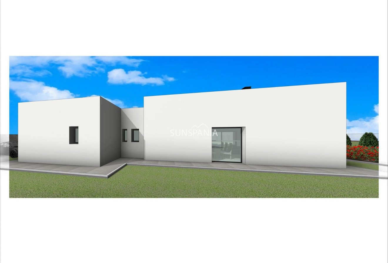 Obra nueva - Chalet -
Aspe - Poligono 19