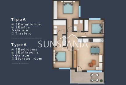 Obra nueva - Top Floor Bungalow -
San Pedro del Pinatar - Los Pinos