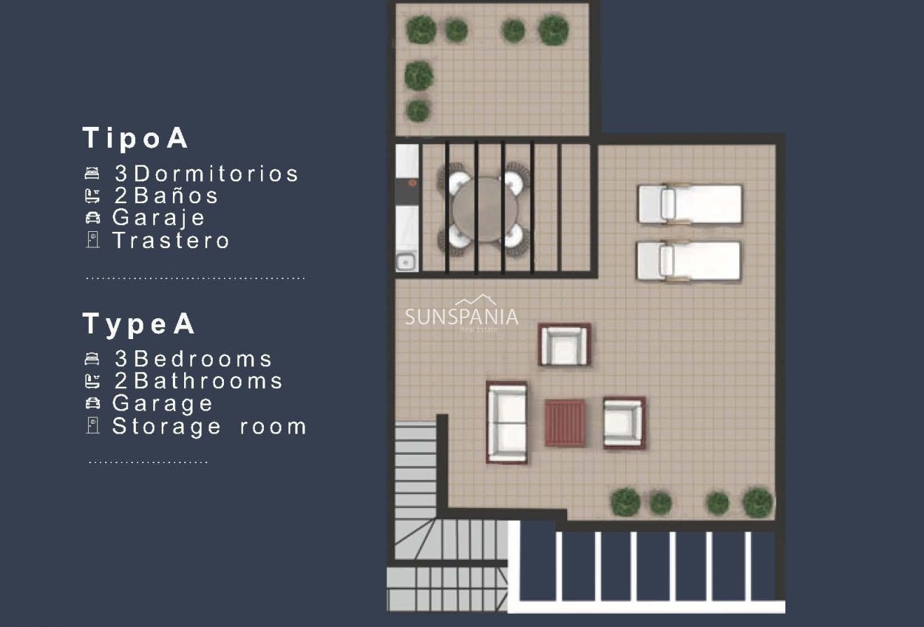 Obra nueva - Top Floor Bungalow -
San Pedro del Pinatar - Los Pinos