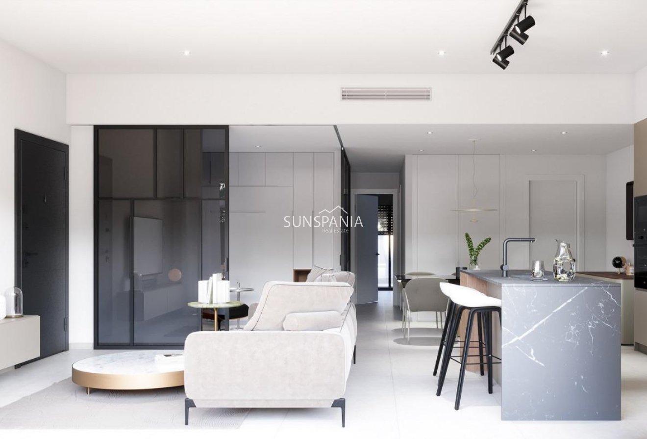 Obra nueva - Chalet -
Pilar de la Horadada - parques de Andromeda