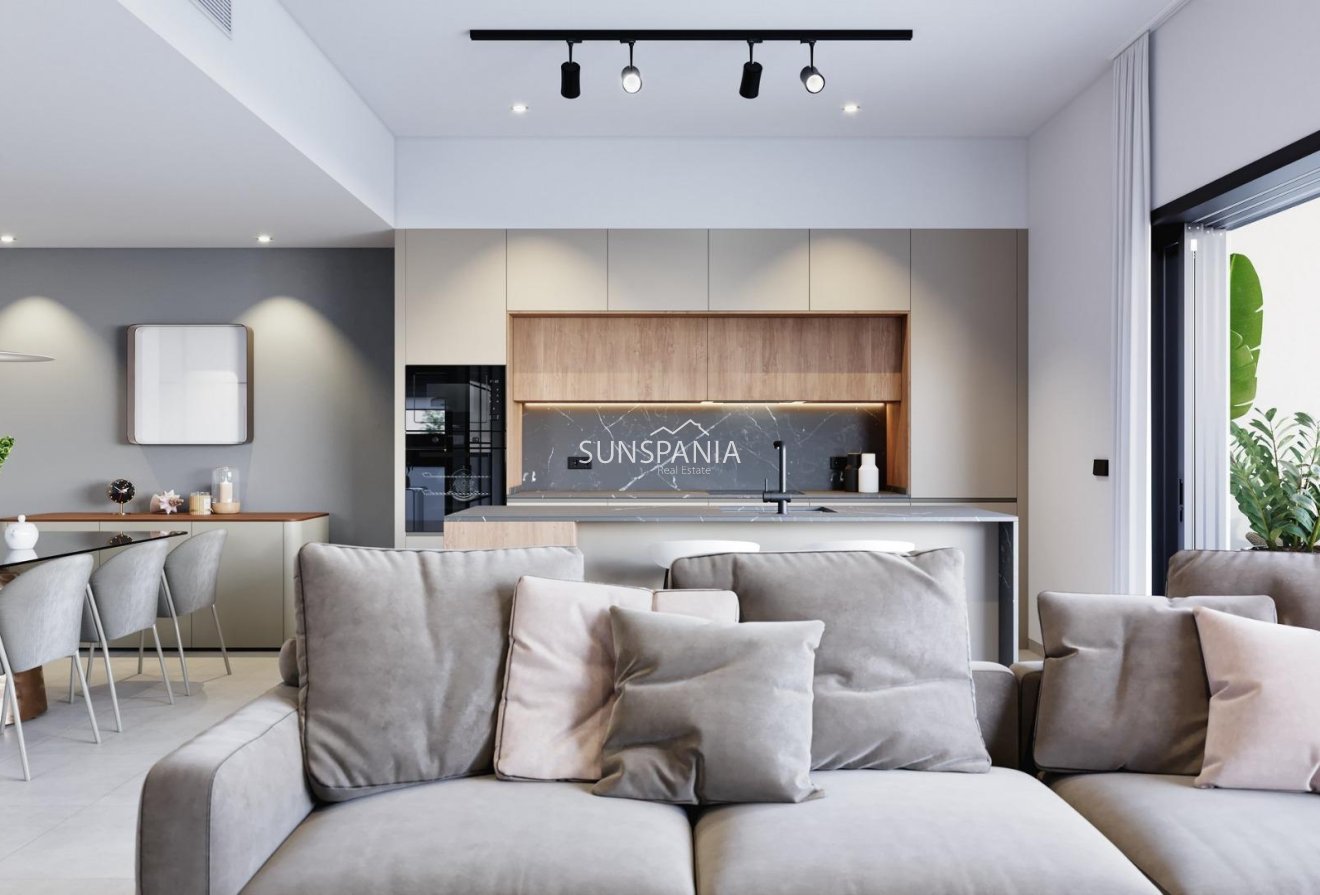 Obra nueva - Chalet -
Pilar de la Horadada - parques de Andromeda