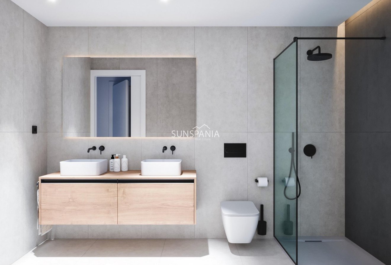 Obra nueva - Chalet -
Pilar de la Horadada - parques de Andromeda