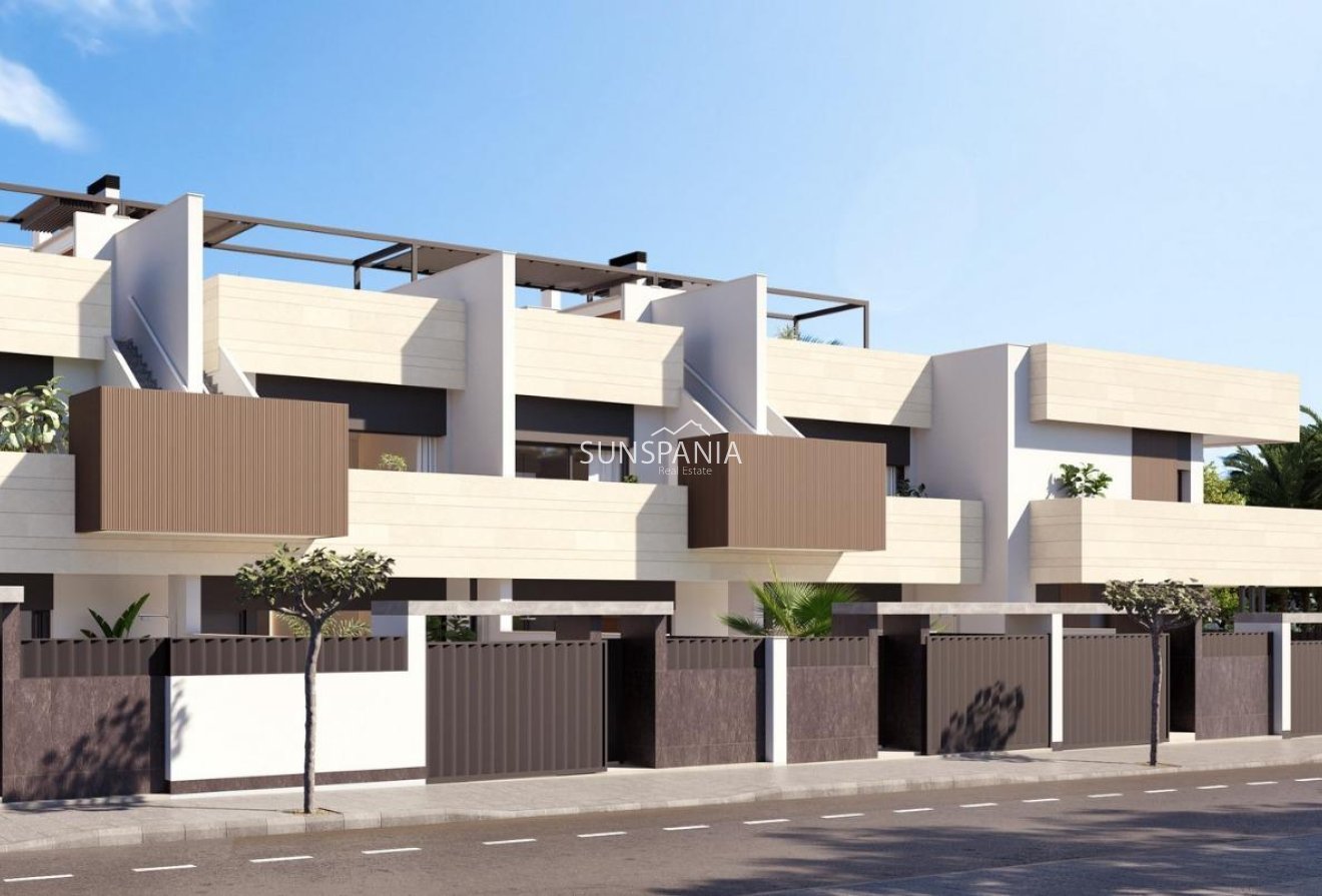 Obra nueva - Chalet -
Pilar de la Horadada - parques de Andromeda