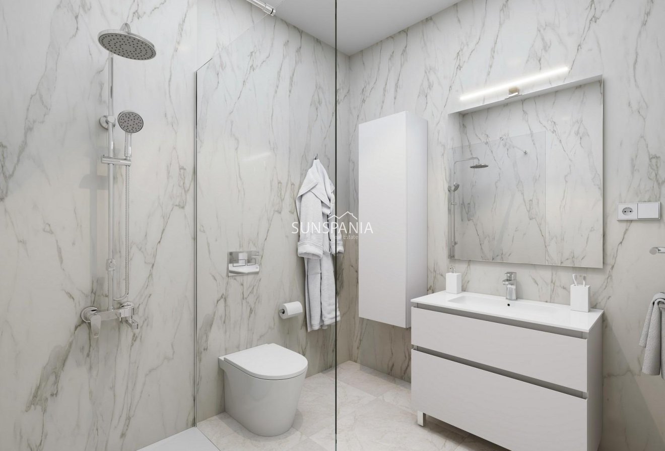 Obra nueva - Piso -
Puerto de Mazarron - Playa Negra