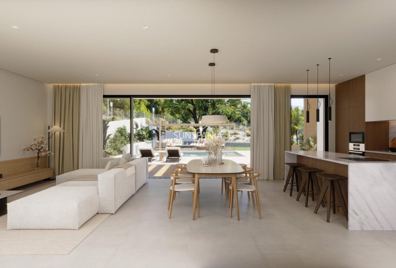 Obra nueva - Chalet -
Finestrat - Finestrat Urbanizaciones