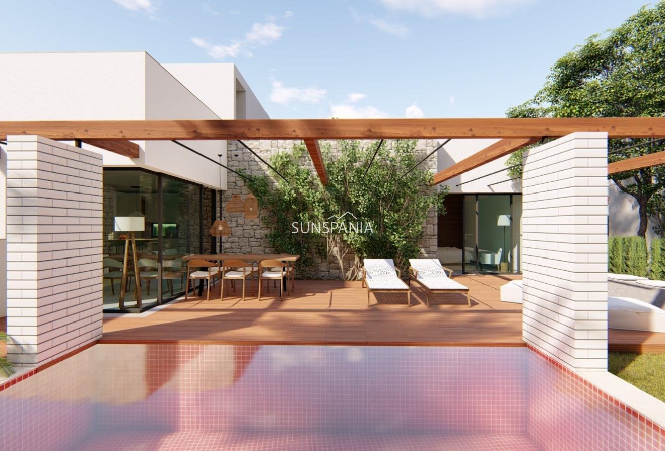 Obra nueva - Chalet -
Torre Pacheco - El Alba