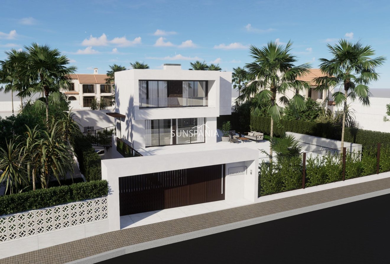 Obra nueva - Chalet -
Orihuela Costa - La Zenia