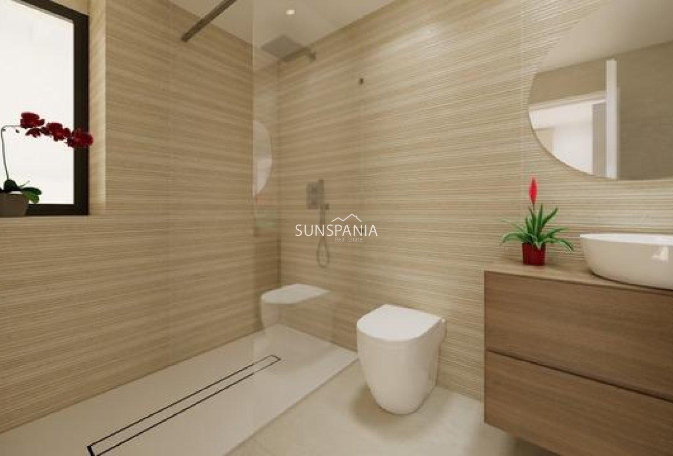 Obra nueva - Chalet -
San Fulgencio - Polideportivo