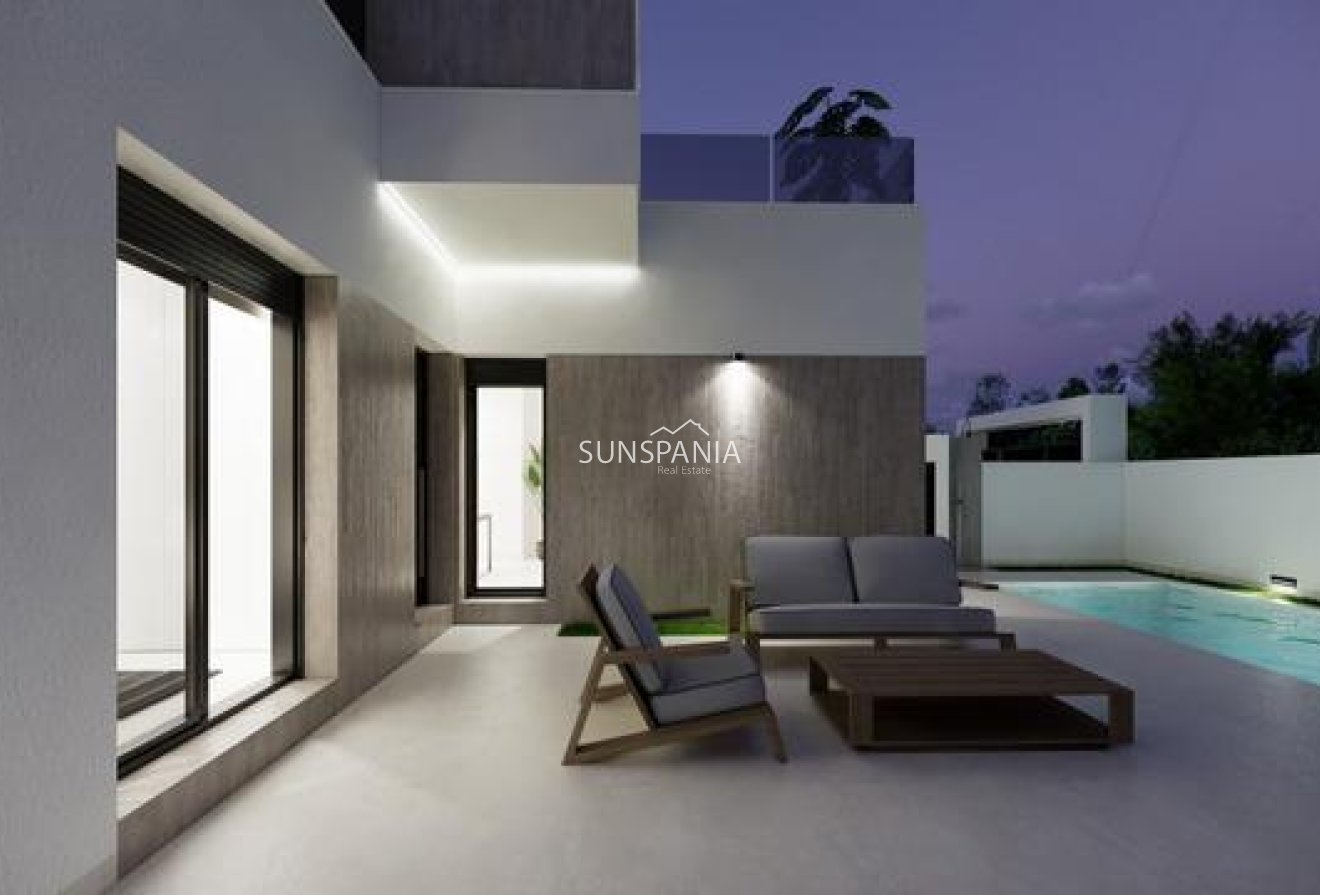 Obra nueva - Chalet -
San Fulgencio - Polideportivo