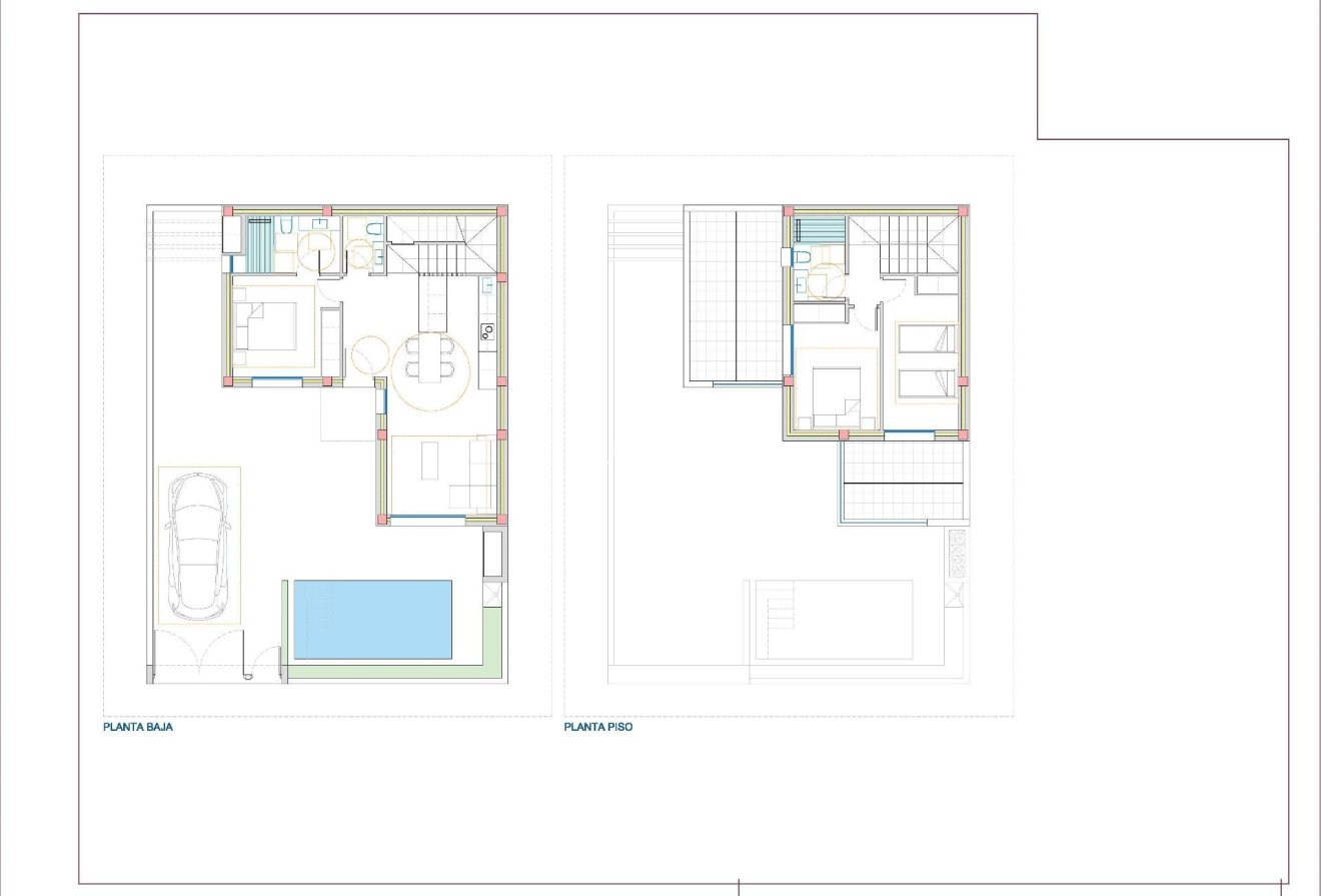 Obra nueva - Chalet -
San Fulgencio - Polideportivo