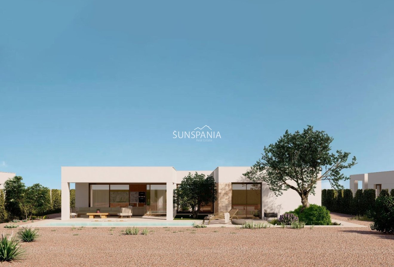 Obra nueva - Chalet -
Fuente Álamo - Hacienda del Alamo