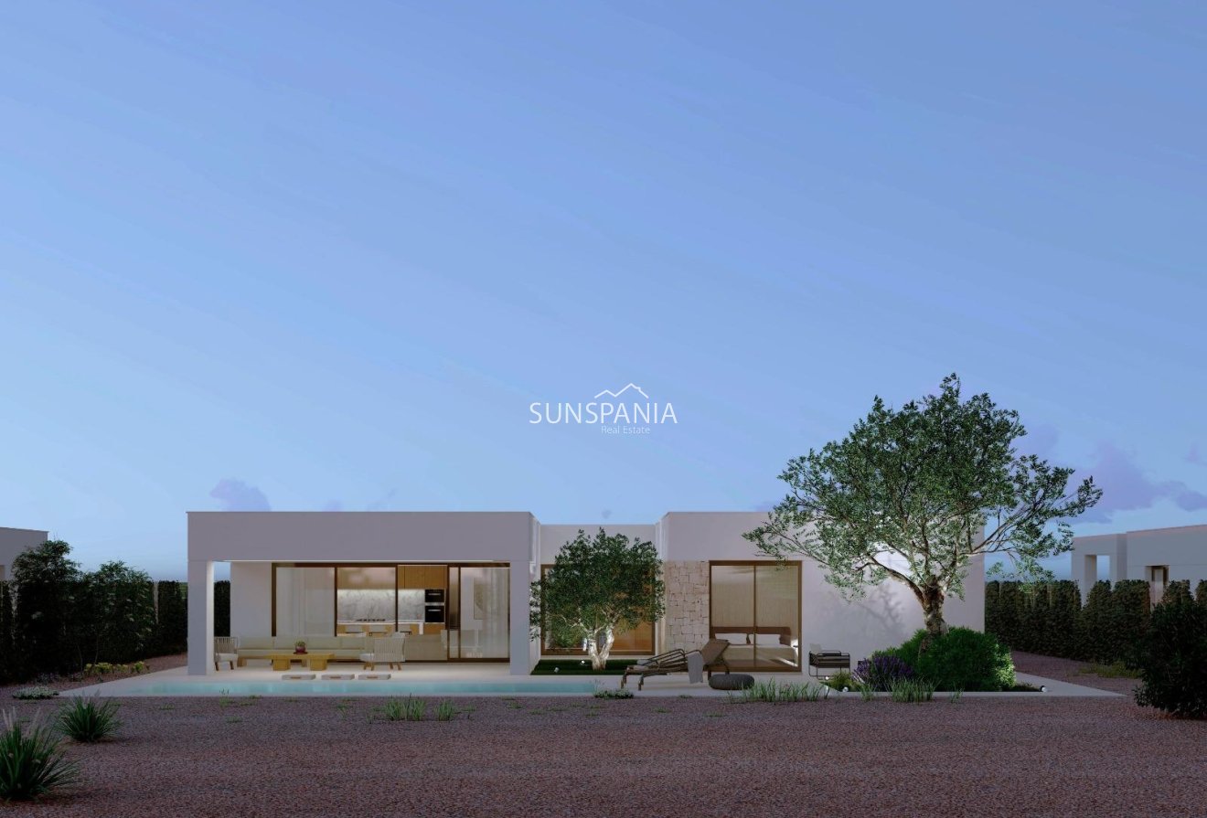 Obra nueva - Chalet -
Fuente Álamo - Hacienda del Alamo