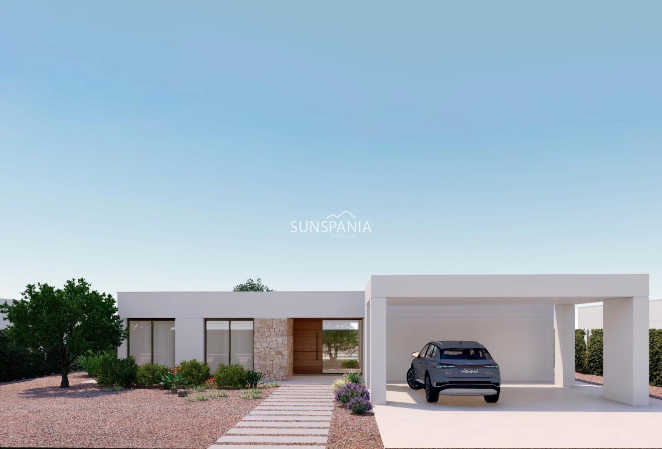 Obra nueva - Chalet -
Fuente Álamo - Hacienda del Alamo