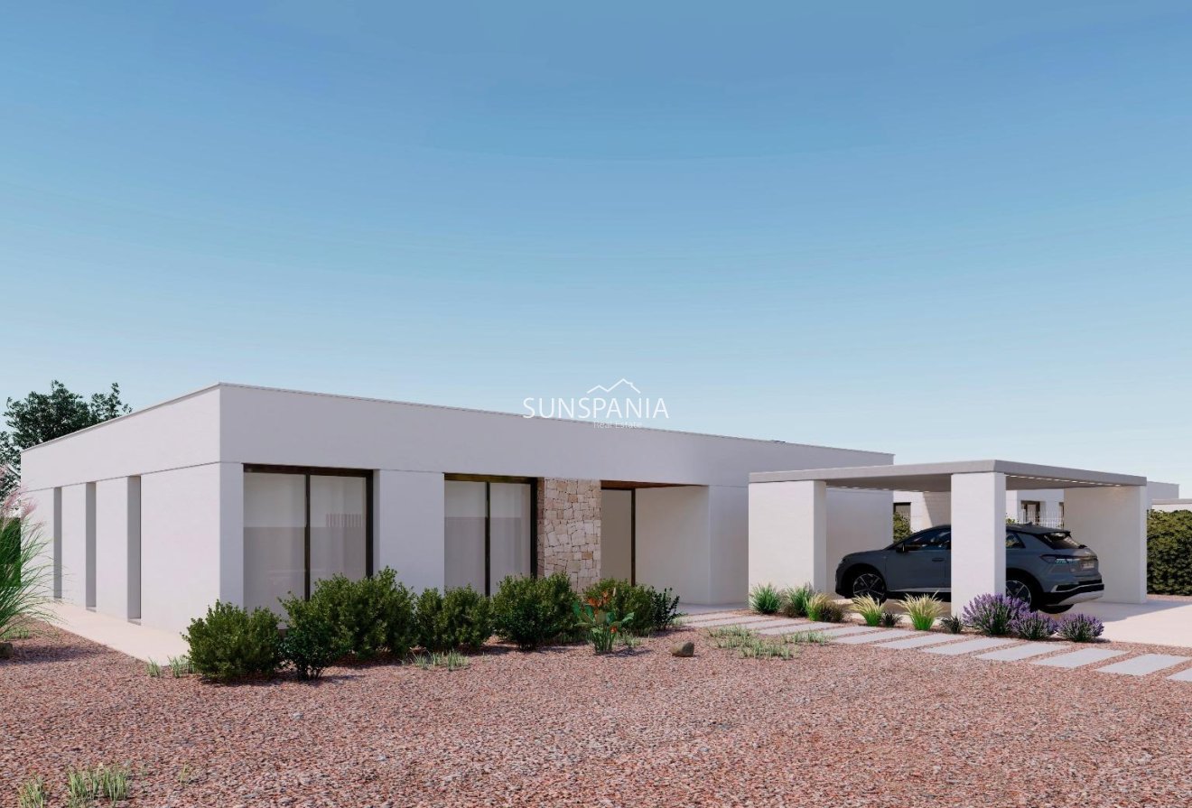 Obra nueva - Chalet -
Fuente Álamo - Hacienda del Alamo