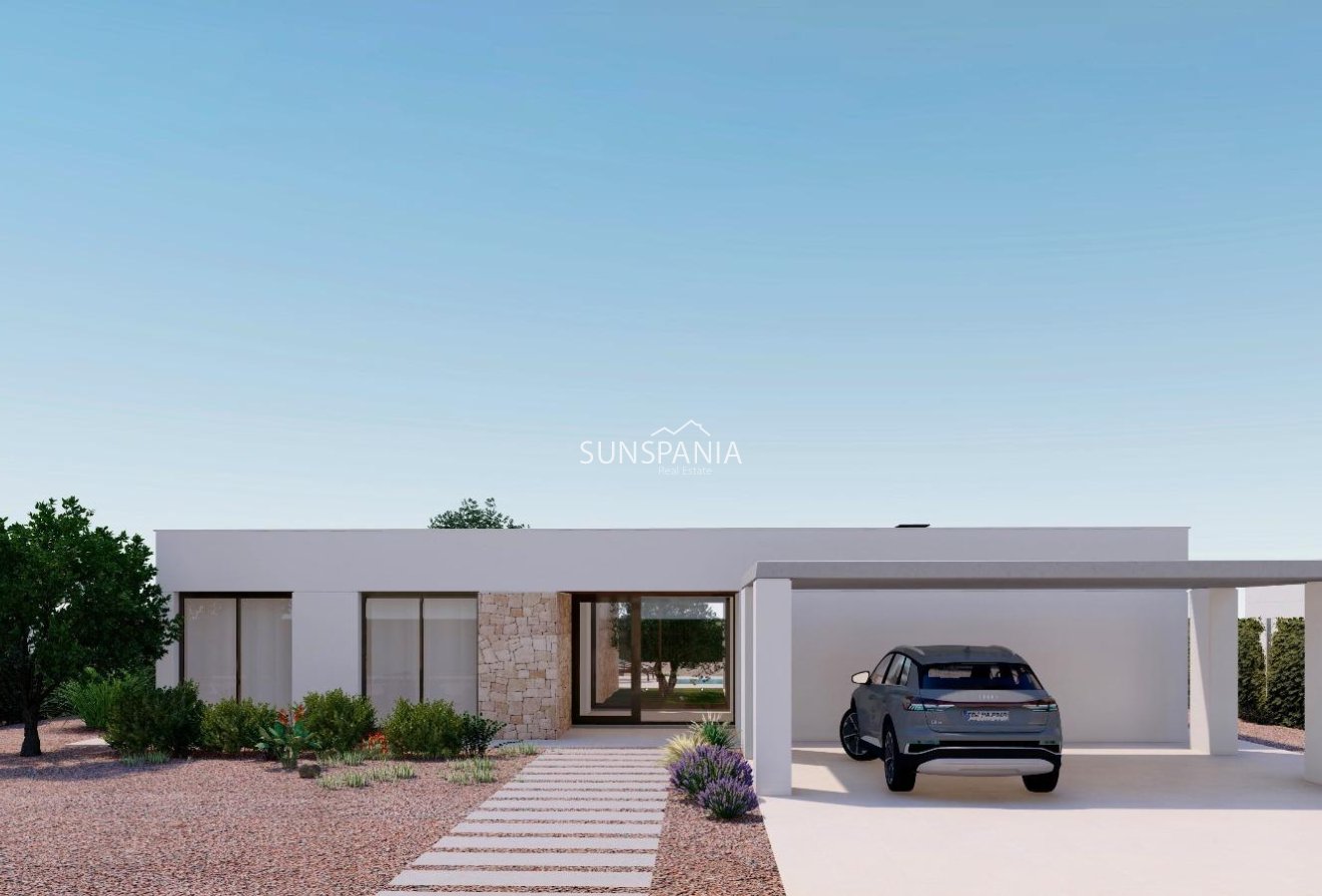 Obra nueva - Chalet -
Fuente Álamo - Hacienda del Alamo